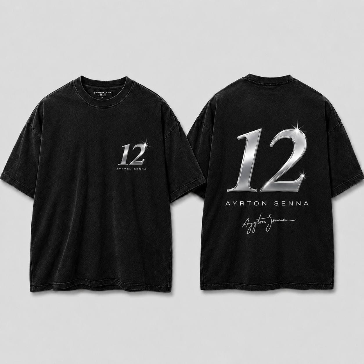 Футболка Ayrton Senna 12 — Легенды