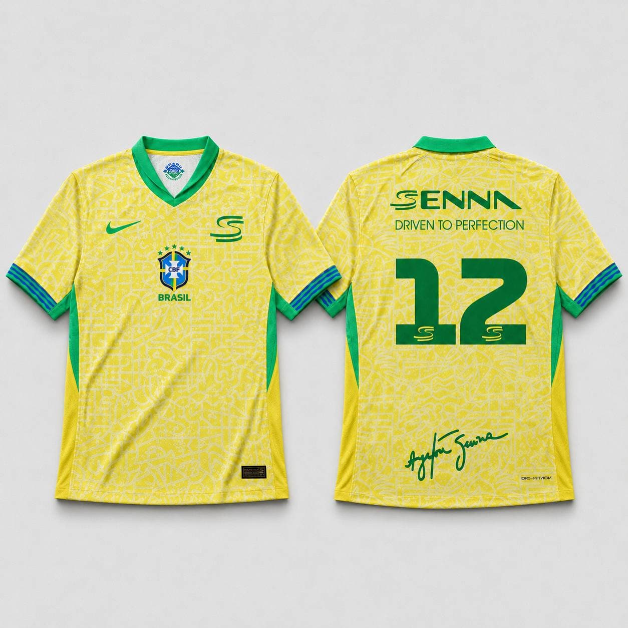 Футболка Ayrton Senna x Brazil — Легенды