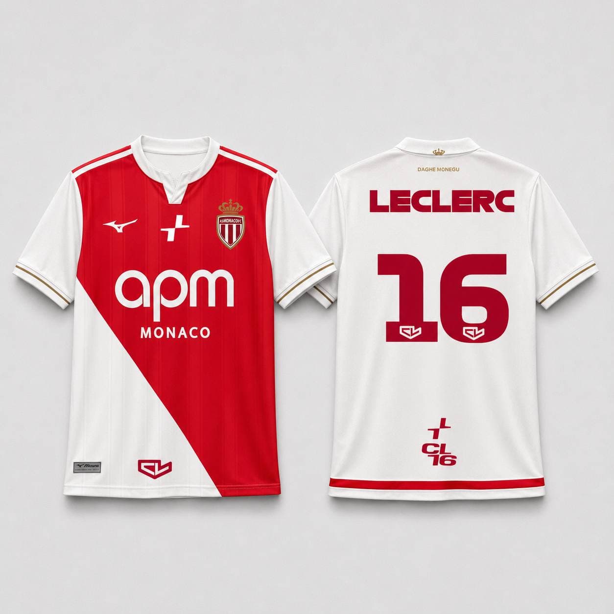Футболка Charles Leclerc x Monaco — Пилоты