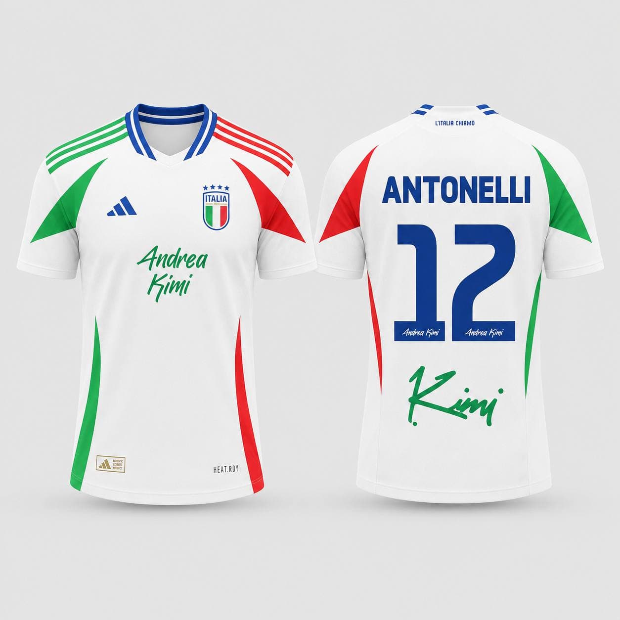 Футболка Kimi Antonelli x Italy — Пилоты