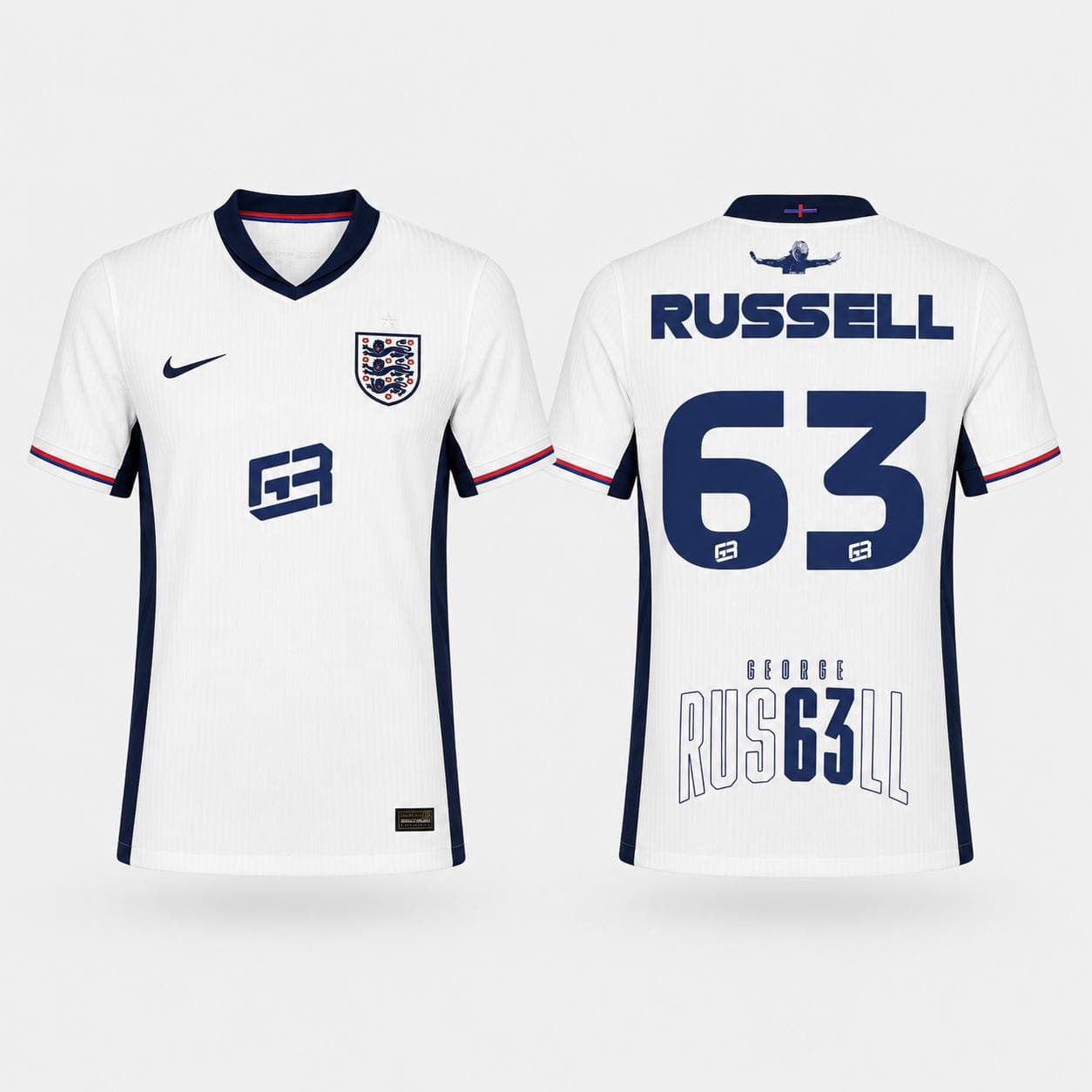 Футболка George Russell x England — Пилоты
